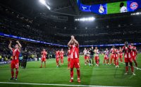 Fussball  Viertelfinal Hinspiel   CHL 25/26: Real Madrid - FC Bayern Muenchen