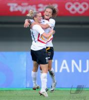 FUSSBALL  Olympia 2008   Vorrunde  Frauen  Nord Korea