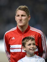 Fussball CHL  Saison 2013/2014: Bastian Schweinsteiger (FC Bayern Muenchen)