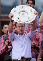 Fussball 1. Bundesliga :  JUBEL RENSING (FC Bayern Muenchen)