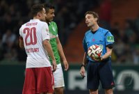 Fussball, 1. Bundesliga  Saison 2014/2015: SV Werder Bremen - VfB Stuttgart