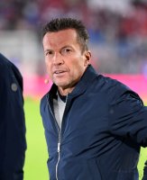 Fussball 1. Bundesliga Saison 21/22: FC Bayern Muenchen -  Hertha BSC Berlin