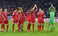 Fussball  1.Bundesliga   Saison 17/18: FC Bayern Muenchen - FC Augsburg