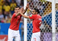 FUSSBALL WM 2018 Vorrunde Brasilien - Schweiz