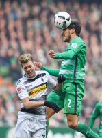 Fussball Bundesliga Saison 16/17: SV Werder Bremen - Borussia Moenchengladbach