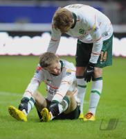 Fussball 1. Bundesliga  09/10  Eintracht Frankfurt - SV Werder Bremen
