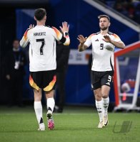 Fussball Testspiel: Frankreich - Deutschland