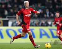 Fussball 1. Bundesliga: Leverkusen, BARBAREZ Einzelaktion