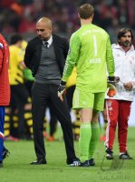 Fussball DFB Pokal Halbfinale 14/15: FC Bayern Muenchen - Borussia Dortmund