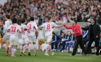 Fussball 1. Bundesliga  Saison 2010/2011:  VfB Stuttgart - FC Schalke 04