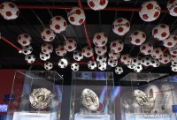 Fussball: Sonderausstellung in der Erlebniswelt des FC Bayern Muenchen in der Allianz Arena
