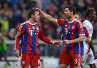 Fussball CHL  Saison 2014/2015: AS Rom - FC Bayern Muenchen