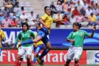 Fussball Frauen FIFA U 20  WM  2008   Mexiko - Brasilien