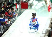 Olympische Spiele 2006 Turin - Rodeln Enttaeuschung Hackl