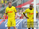 Fussball 1. Bundesliga: Leverkusen - Dortmund, REUTER und EWERTHON ENTTAEUSCHT