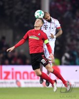 Fussball  1.Bundesliga   Saison 17/18: SC Freiburg - FC Bayern Muenchen