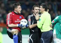 Fussball 1. Bundesliga: Bremen - Hamburg