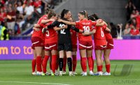 Fussball Frauen Euro 2025  Eroeffnungsspiel: Schweiz - Norwegen