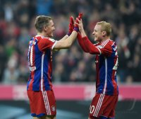 Fussball 1. Bundesliga Saison 14/15: Bastian Schweinsteiger (FC Bayern Muenchen)