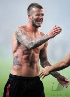 Fussball  SERIE A SAISON 2009/2010;  BECKHAM (AC Mailand )