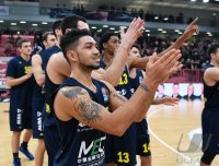 Basketball 1. Bundesliga 16/17 Hauptrunde: Walter Tigers Tuebingen - Alba Berlin