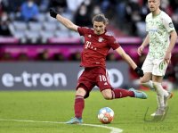 Fussball 1. Bundesliga Saison 21/22: FC Bayern Muenchen - SpVgg Greuther Fuerth