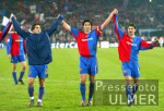 FUSSBALL CHL   FC Basel - FC Liverpool  JUBEL ; Freude FCB