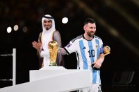 FUSSBALL WM 2022 Finale: Argentinien - Frankreich