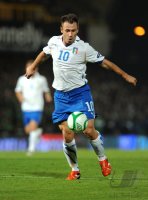 FUSSBALL INTERNATIONAL  EM 2012 - Qualifikation : Antonio CASSANO (Italien)