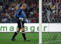 Enttaeuschter Oliver Kahn (GER) nach dem Schlusspfiff