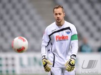 Fussball 2. Bundesliga:  Torwart Lukas Kruse (SC Paderborn 07)