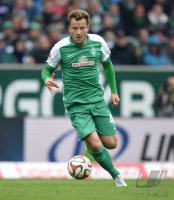 Fussball, 1. Bundesliga  Saison 2014/2015: SV Werder Bremen - Borussia Moenchengladbach