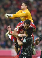 Fussball 1. Bundesliga Saison 14/15: FC Bayern Muenchen - SC Freiburg