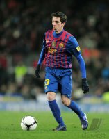 FUSSBALL International  COPA DEL REY  11/12:  Isaac Cuenca Lopez (Barca)