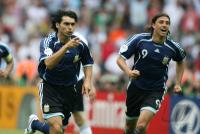 Fussball WM 2006 Deutschland - Argentinien