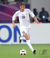 Fussball AFC Asian Cup 2011 Eroeffnungsspiel:  Maksim Shatskikh (Uzbekistan)