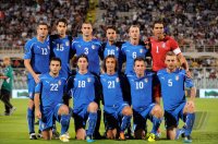 Fussball International EM 2012 - Qualifikation :  Teamfoto Italien