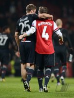 FUSSBALL INTERNATIONAL CHL ACHTELFINALE 12/13:  FC Arsenal London - FC Bayern Muenchen