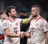 FUSSBALL CHAMPIONS LEAGUE SAISON 24/25
Viertelfinal Rueckspiel, Inter Mailand - FC Bayern Muenchen