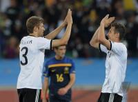 FUSSBALL WM 2010, VORRUNDE: JUBEL  Deutschland