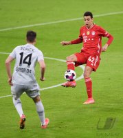 Fussball 1. Bundesliga Saison 20/21: FC Bayern Muenchen - Bayer 04 Leverkusen