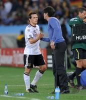 FUSSBALL WM 2010  HALBFINALE:  Deutschland - Spanien