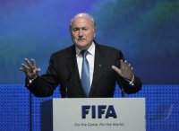 FUSSBALL INTERNATIONAL:   61. FIFA  Kongress in Zuerich 2011 FIFA Praesident  Blatter (SUI)