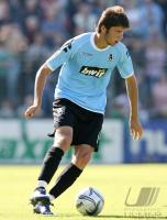 Fussball 2. Bundesliga: 1860 Muenchen, GHVINIANIDZE Einzelaktion