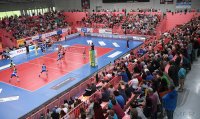 Volleyball 1. Bundesliga 16/17 TV Rottenburg - Solingen Volleys