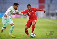 Fussball 1. Bundesliga Saison 20/21: FC Bayern Muenchen - SV Werder Bremen