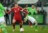 Fussball, 1. Bundesliga Saison 2012/2013: VfL Wolfsburg - Bayern Muenchen