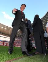 Fussball 1. Bundesliga:  Trainer Louis van Gaal (FCB)