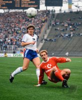 Fussball Bundesliga Saison 1987/1988: FC Bayern Muenchen - FC Schalke 04