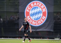 Fussball 1. Bundesliga: Abschluss Training beim FC Bayern Muenchen